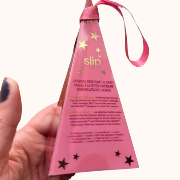 slip Moonflower Nights Scrunchie Holiday Ornament, 4x Scrunchie Pack - Picture 11 of 14